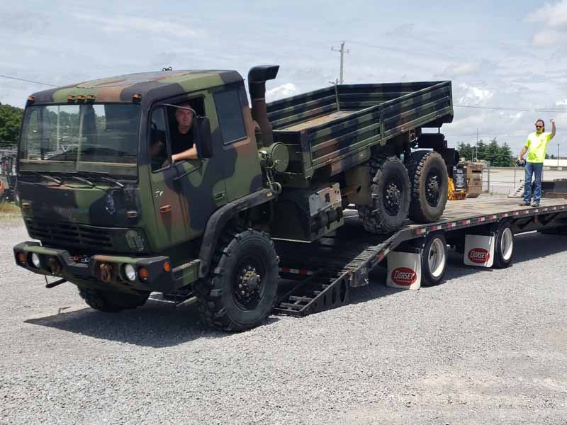 military car shipping